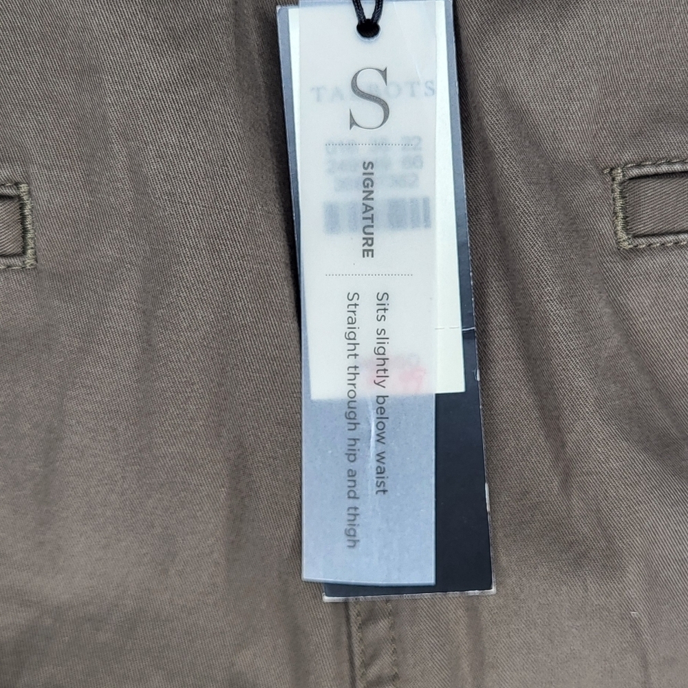 Talbots Signature Nwt Taupe Womens  Chino Pants Size 4 - Picture 7 of 7